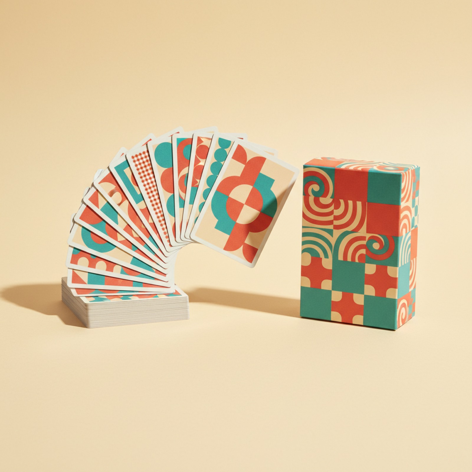 Jeu de 54 cartes rétro
